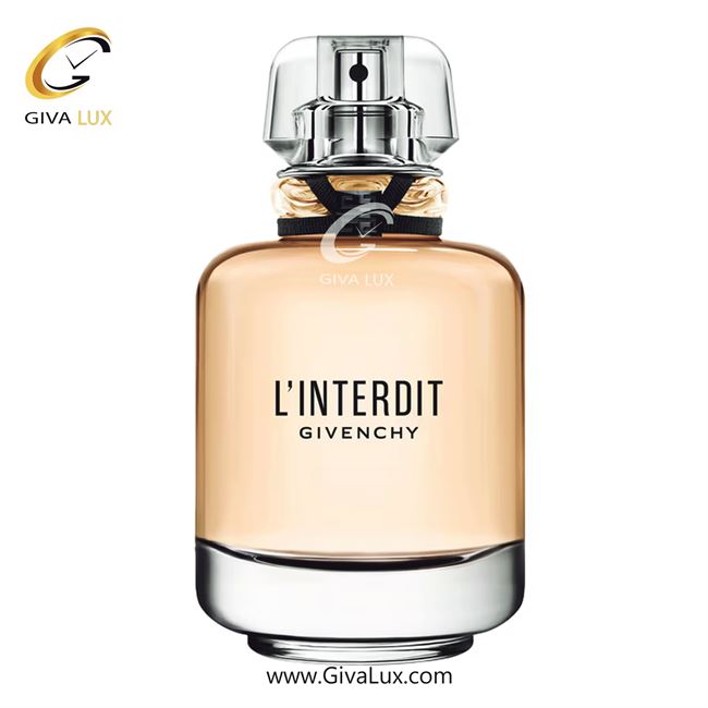  ادو پرفیوم  زنانه ژیوانشی اورجینال مدل Givenchy L'Interdit Eau de Parfum Rouge | جیوانچی له اینتیدیت ادو پرفیوم روژ (اینتردیت رژ) حجم  80 میل Givenchy L'Interdit EDP_1.jpg